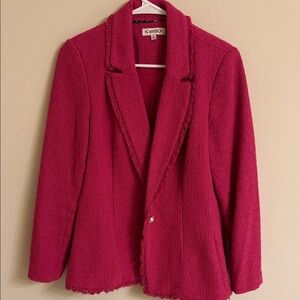 Nanette Lepore Women's Pink Blazer Jacket (sz8)